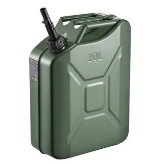 VEVOR Kraftstoffkanister Metall 20 L, Benzinkanister mit Ausgießer & Komfortgriff, 6 L/min Durchflussrate, Auslaufsicherer & Korrosionsbeständiger, Ideal für Autos, Motorräder, ATVs & UTVs, Schwarz VEVOR Kraftstoffkanister Metall 20 L, Benzinkanister mit Ausgießer & Komfortgriff, 6 L/min Durchflussrate, Auslaufsicherer & Korrosionsbeständiger, Ideal für Autos, Motorräder, ATVs & UTVs, Schwarz
