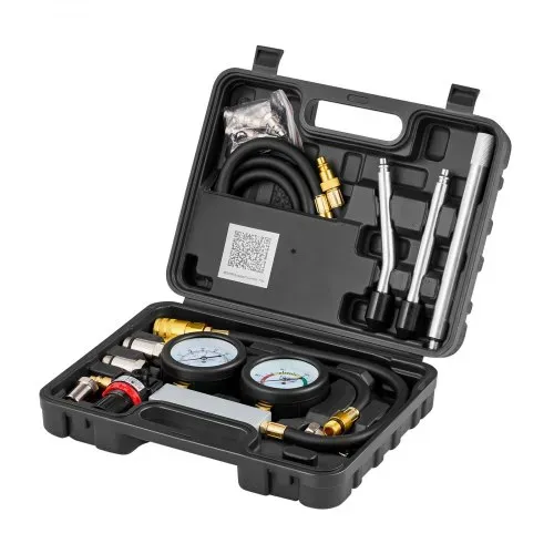VEVOR Druckverlustprüfer für Motorenzylinder 0-100 psi Manometerbereich, Zylinderdrucktester mit 4 Adaptern & 2 Metallrohren, Kraftfahrzeug Kompressionsprüfset Druckprüfung und Leckratenmessung – Bild 10