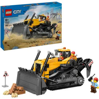 60466 City Gelber Bulldozer mit Frontlader, Konstruktionsspielzeug 60466 City Gelber Bulldozer mit Frontlader, Konstruktionsspielzeug