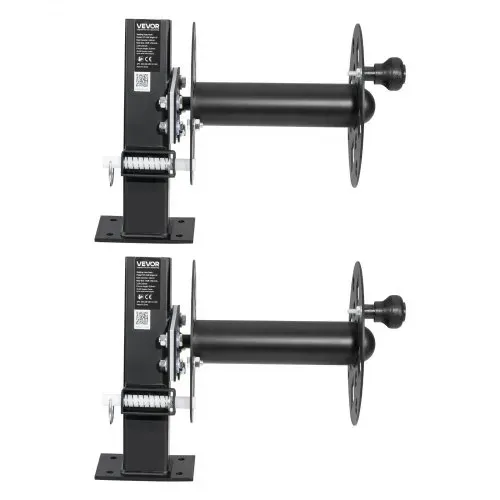 VEVOR 2 Stk. Schweißkabeltrommel, Schlauchtrommel mit 2 Leertrommel für 38,1m 70mm² & 45,1m 50mm² Schweißschlauch, Manuelle Schweißkabelrolle aus Stahl mit Sicherungsstift für Industrie Baustelle – Bild 8