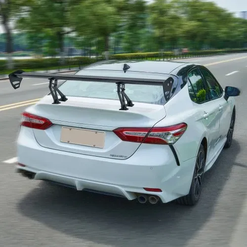 VEVOR GT Wing Autospoiler, 110 cm Universalspoiler mit Einzeldeck, verstellbares leichtes Aluminium, Auto-Heckspoilerflügel, Rennspoiler BGW/JDM Drift Schwarz – Bild 7