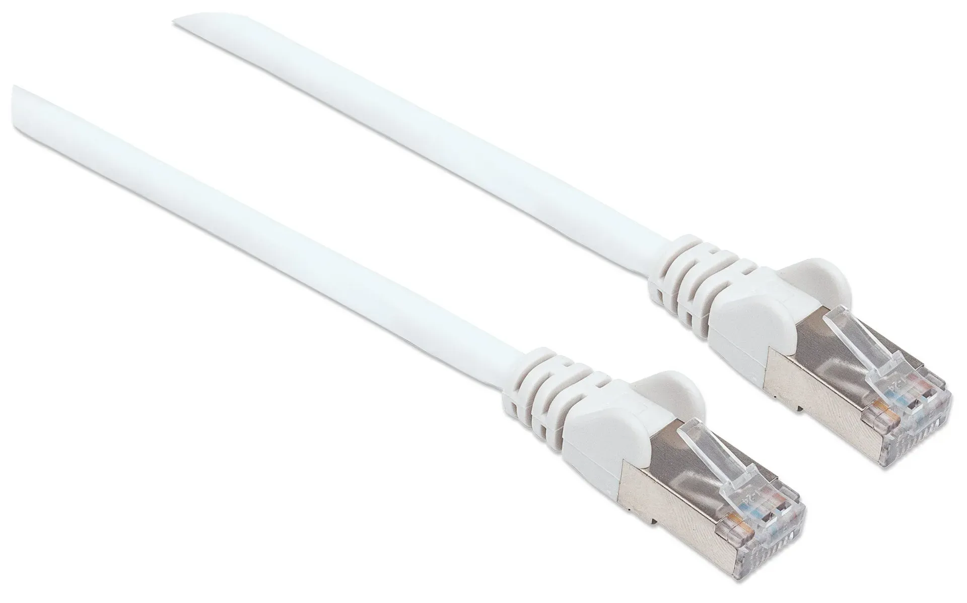 Intellinet Netzwerkkabel, Cat6, S/FTP, LS0H, RJ45-Stecker/RJ45-Stecker, 3,0 m, weiß – Bild 2