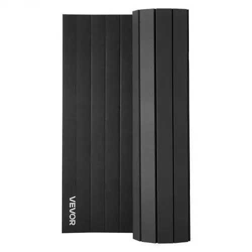 VEVOR Kampfsportmatte 3 x 1,5 m für Workouts im Heim-Fitnessstudio, wasserfeste aufrollbare Trainingsmatten Fitnessmatte für Gymnastik Tatami Jiu-Jitsu MMA Judo Boxen, Sportmatte Yogamatte Schwarz – Bild 9