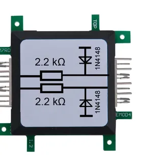 ALLNET Brick’R’knowledge Widerstand 2,2K doppelt Ohm mit Schutzdiode ALLNET Brick’R’knowledge Widerstand 2,2K doppelt Ohm mit Schutzdiode