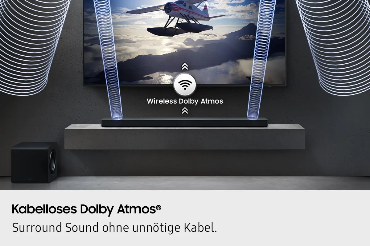 Samsung Q-Serie Soundbar HW-QS710GF 3.1.2-Kanal Subwoofer (2025) – Bild 6