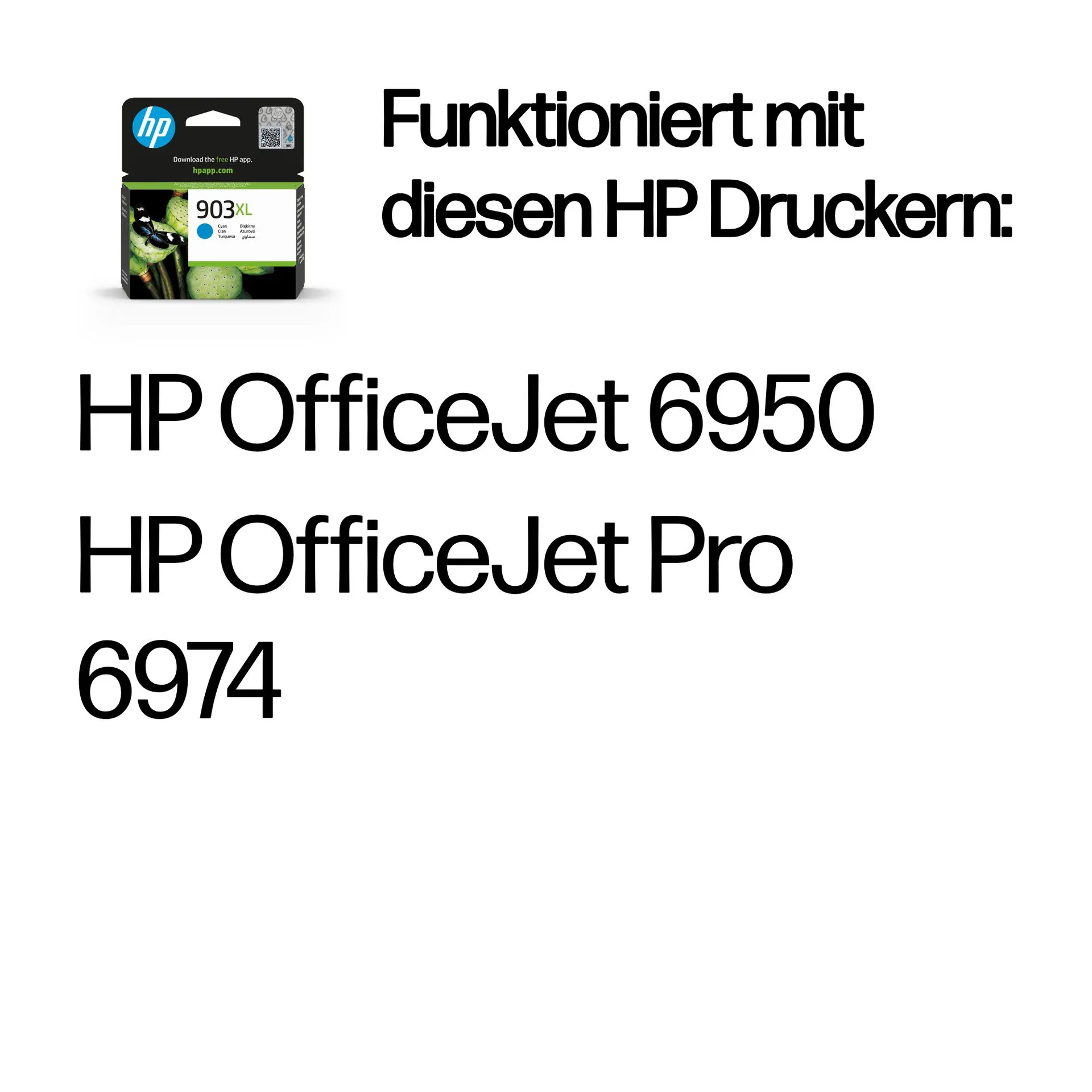 HP 903XL Cyan Original Tintenpatrone mit hoher Reichweite – Bild 2
