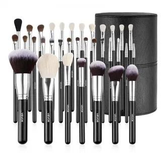 VEVOR Pinselset Makeup, 34-teilig, professionelles Schminkpinsel Set für Foundation, Lidschatten, Concealer, Rouge, mit weichen Borsten, ergonomischem Holzgriff, Reise-Aufbewahrungsetui VEVOR Pinselset Makeup, 34-teilig, professionelles Schminkpinsel Set für Foundation, Lidschatten, Concealer, Rouge, mit weichen Borsten, ergonomischem Holzgriff, Reise-Aufbewahrungsetui