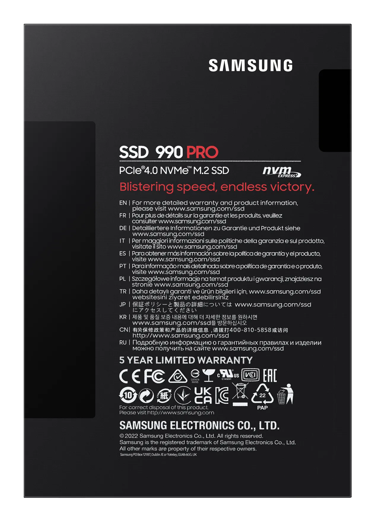 Samsung 990 PRO 1 TB M.2 PCI Express 4.0 NVMe V-NAND MLC – Bild 7