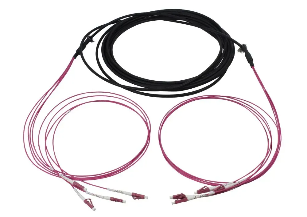 LWL-Kabel, Trunkkabel U-DQ(ZN)BH 4G 50/125, LC/LC OM4 20m, Ring, Synergy21 LWL-Kabel, Trunkkabel U-DQ(ZN)BH 4G 50/125, LC/LC OM4 20m, Ring, Synergy21