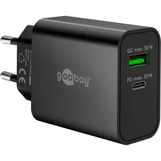 USB-C PD GaN Dual-Schnelladegerät 30 W USB-C PD GaN Dual-Schnelladegerät 30 W