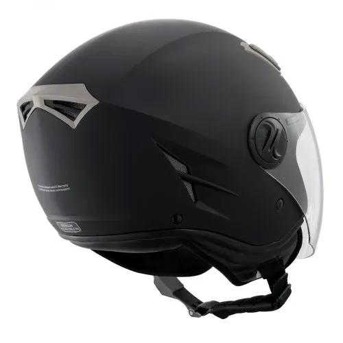 VEVOR Motorradhelm Motocross-Helme 3/4 Gesicht Größe M, Helme aus ABS mit Bluetooth-Schlitz & Wechselglas, DOT-geprüfter bequemer Motocross-Helm, für Jugendliche & Erwachsene schwarz – Bild 9