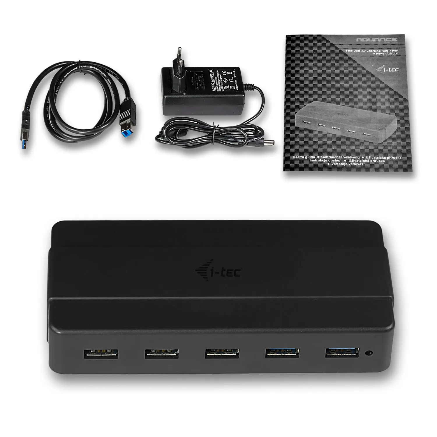 i-tec USB 3.0 Charging HUB 7 Port + Power Adapter – Bild 5