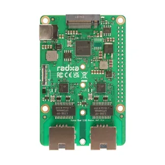 RADXA Dual 2.5GBit Router Hat, M.2, Raspberry 5, Radxa RADXA Dual 2.5GBit Router Hat, M.2, Raspberry 5, Radxa