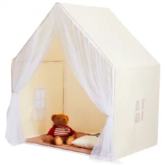 VEVOR Kinderspielzelt, Kinderzelt für Kinder von 1–5 Jahren, Kleinkinderzelt mit Matte und Zeltlampe, Zelt für Kinder mit Fenstern für drinnen und draußen, Jurtenzelt Beige 1 Tür 2 Fenster VEVOR Kinderspielzelt, Kinderzelt für Kinder von 1–5 Jahren, Kleinkinderzelt mit Matte und Zeltlampe, Zelt für Kinder mit Fenstern für drinnen und draußen, Jurtenzelt Beige 1 Tür 2 Fenster