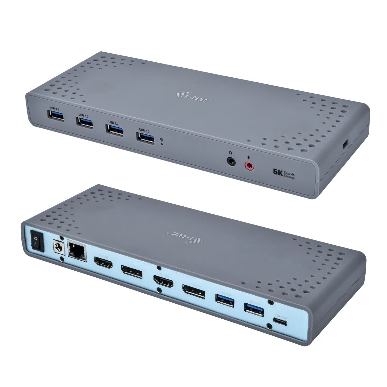 i-tec USB 3.0 / USB-C / Thunderbolt 3 Dual Display Docking Station – Bild 2