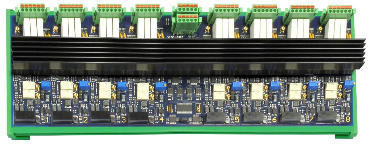 ALLDAQ ADQ-48 (V1.5) / programmierbare Stromsenke mit 8 potentialfreien Kanälen / Dauerleistung 20W / Auflösung 1mA (16bit DAC)*** ALLDAQ ADQ-48 (V1.5) / programmierbare Stromsenke mit 8 potentialfreien Kanälen / Dauerleistung 20W / Auflösung 1mA (16bit DAC)***