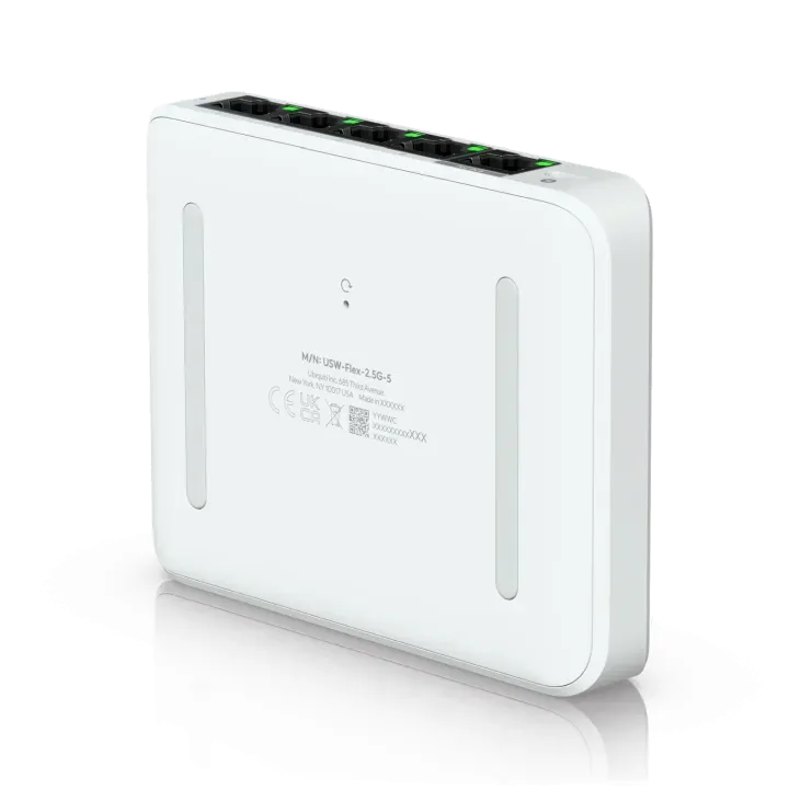 Ubiquiti Switch smart managed Layer2 5 Port • 5x GbE • 1x PoE at In • Desktop • Lüfterlos • UniFi • USW-Flex-2.5G-5 – Bild 5