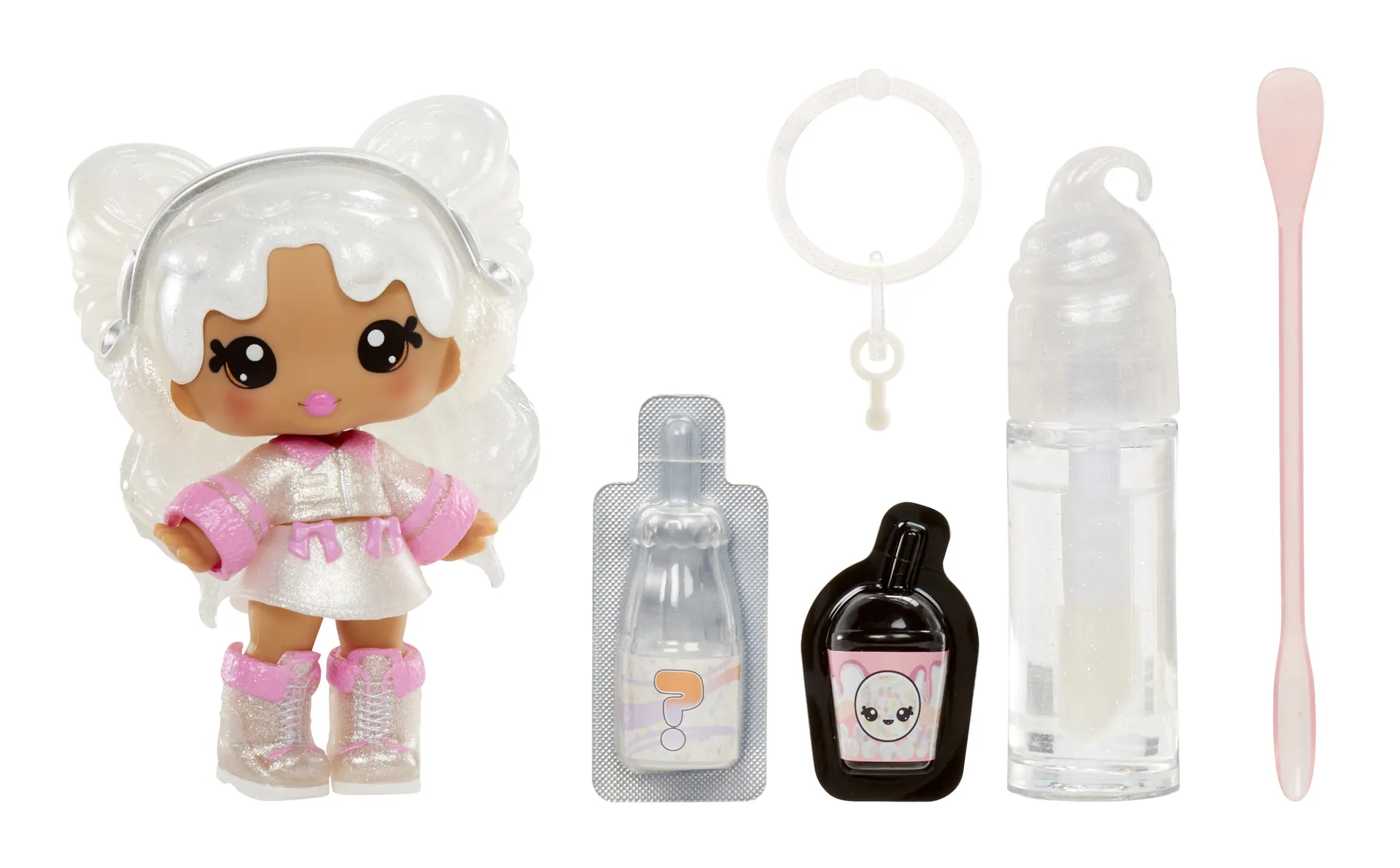 MGA Entertainment Yummiland Lip Gloss Doll Series 2- Mystery Chase 2 (Neopolitan/Avery Ice Cream) – Bild 2
