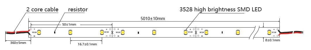 Synergy 21 LED Flex Strip 2835 - 60 grün DC12V 24W IP20 – Bild 5
