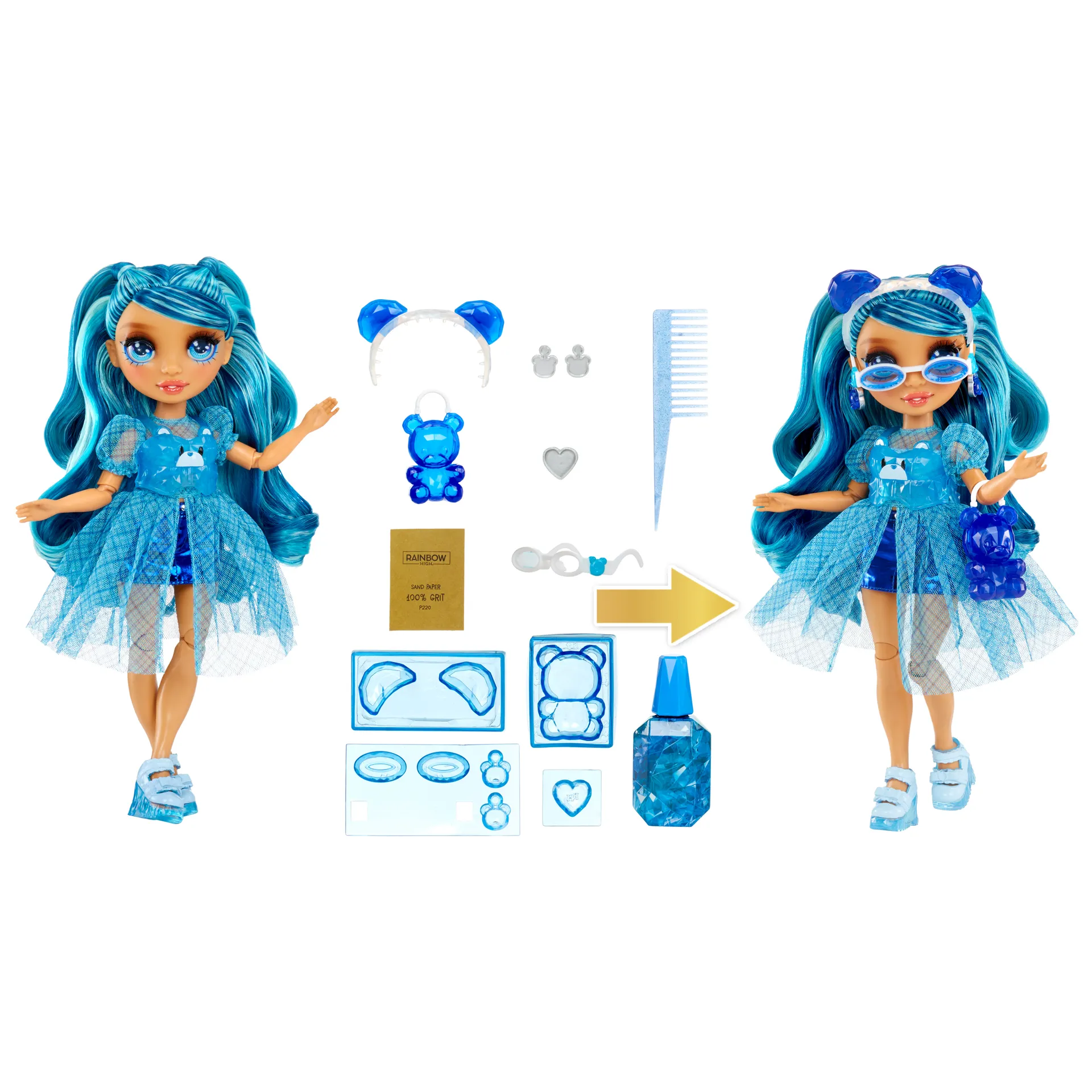 Rainbow High Creative Crystals Fashion Doll- Skyler – Bild 3
