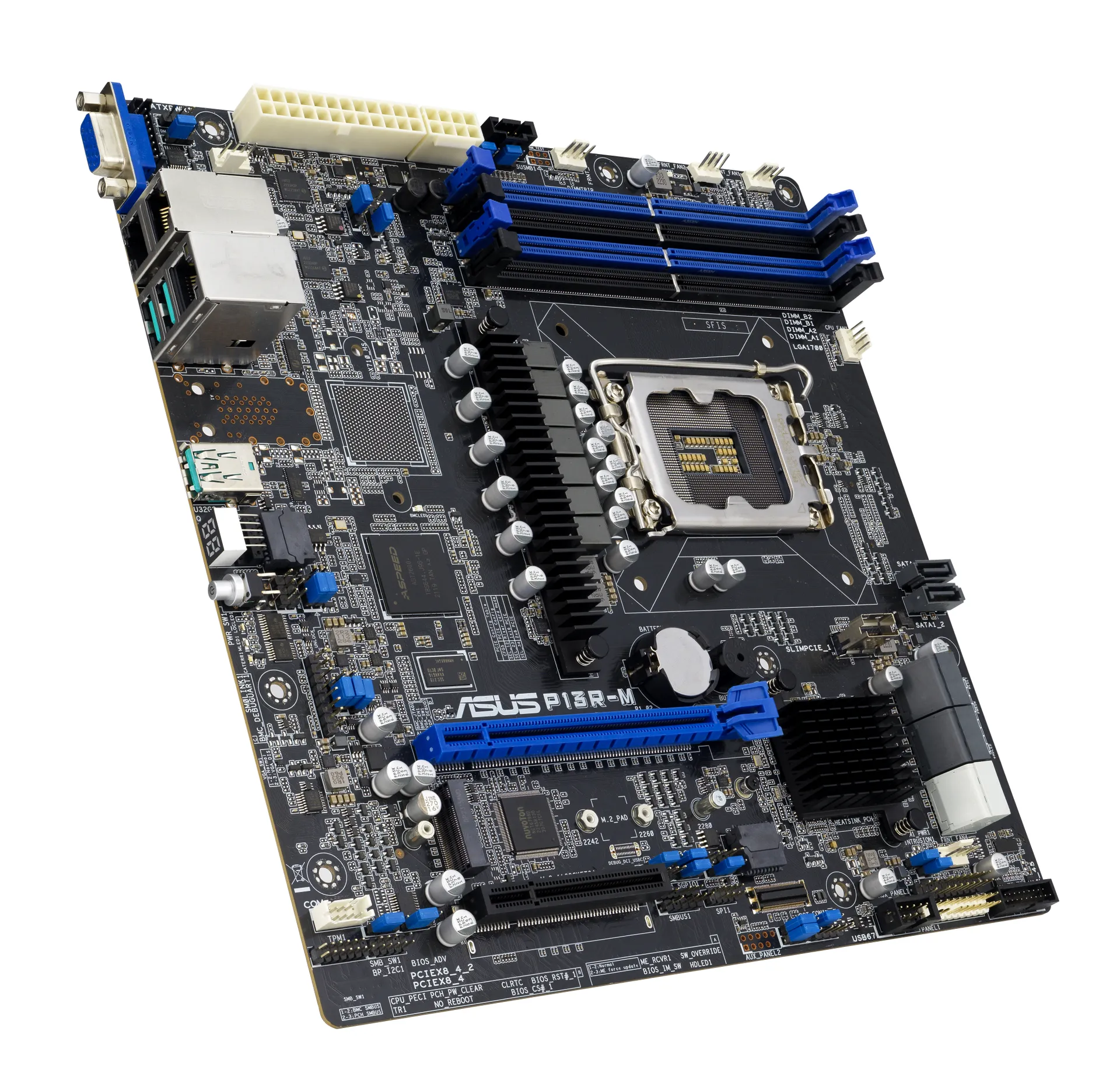 ASUS P13R-M Intel C262 LGA 1700 micro ATX – Bild 2