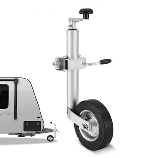 VEVOR Stützrad bis 150 kg Belastbar, Bugrad 550–780 mm Höhenverstellbar, Anhängerrad, Anhängerstütze mit Einzelrad & ergonomischem Griff, geeignet für Anhänger, Wohnwagen & Boots VEVOR Stützrad bis 150 kg Belastbar, Bugrad 550–780 mm Höhenverstellbar, Anhängerrad, Anhängerstütze mit Einzelrad & ergonomischem Griff, geeignet für Anhänger, Wohnwagen & Boots
