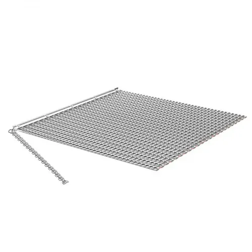 VEVOR Schleppegge, 122x122 cm, Wiesenegge, Wiesenschleppe, Feldegge aus Verzinktem Stahl mit Anhängekette, Anbaugerät für ATVs, UTVs & Traktoren zum Einebnen von Schotterwegen, Fahrspuren & Feldern – Bild 9