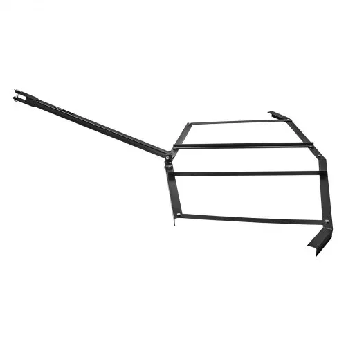 VEVOR Schleppegge, 183x198x11 cm Wiesenschleppe, Q235 Stahl-Einfahrtsplaniergerät mit Bolzenkupplung, Rasentraktor für Einfahrten, Geländefahrzeuge, UTVs, Garten- und Rasentraktoren – Bild 8