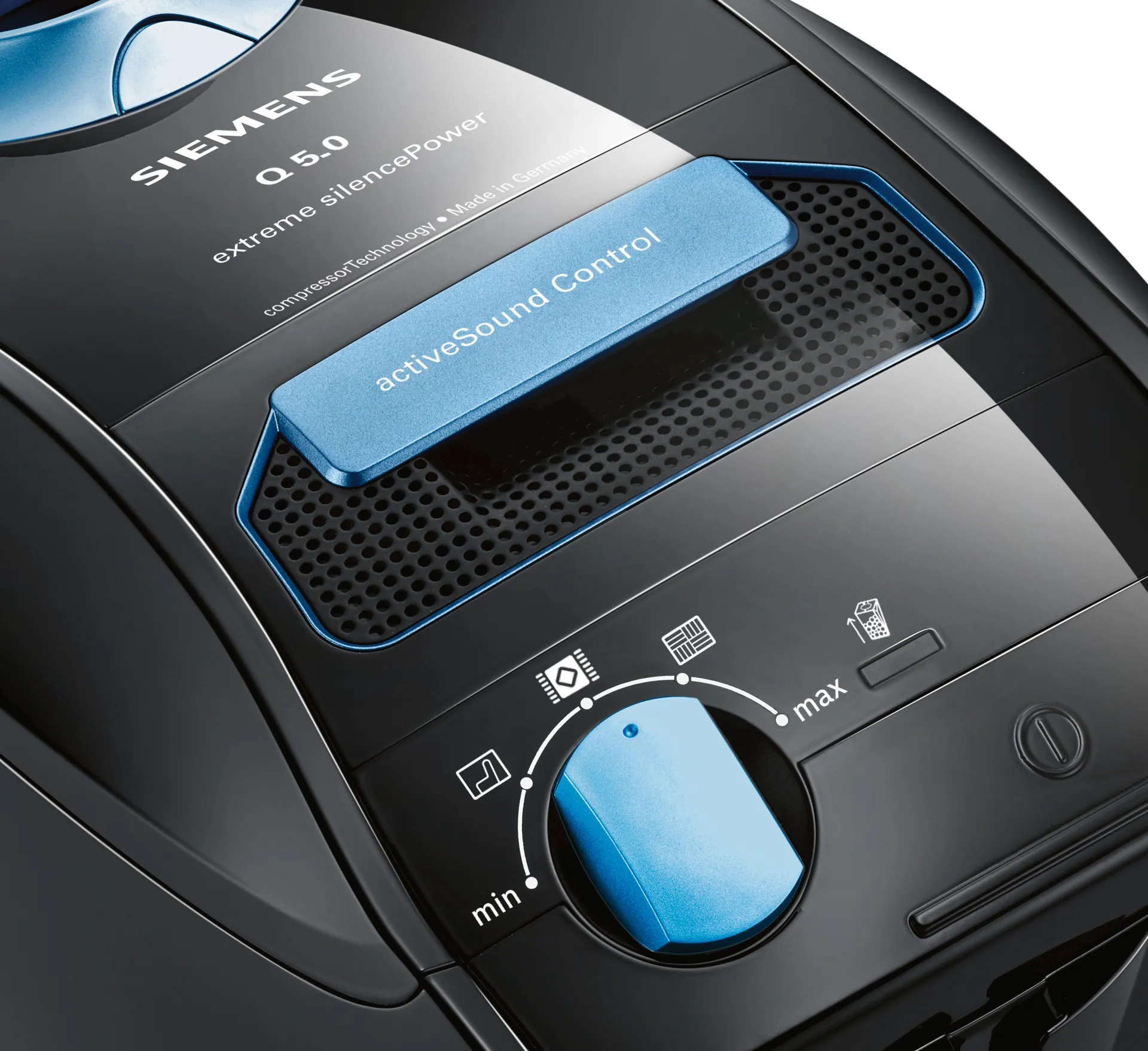 Siemens VSQ5X1230 Staubsauger 4,5 l Zylinder-Vakuum Trocken 850 W Staubbeutel – Bild 2