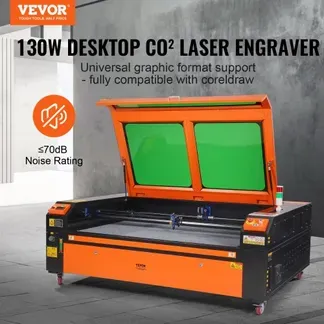 VEVOR 130W CO2-Lasergravierer, 900x1400mm, 500mm/s Laserschneidmaschine mit 2-Wege-Pass-Air-Assist, kompatibel mit LightBurn, CorelDRAW, AutoCAD, Windows, Mac OS, Linux, für Holz, Acryl, Stoff VEVOR 130W CO2-Lasergravierer, 900x1400mm, 500mm/s Laserschneidmaschine mit 2-Wege-Pass-Air-Assist, kompatibel mit LightBurn, CorelDRAW, AutoCAD, Windows, Mac OS, Linux, für Holz, Acryl, Stoff