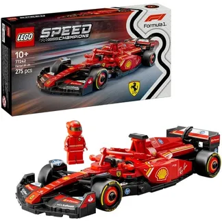 77242 Speed Champions Ferrari SF-24 F1 Rennauto, Konstruktionsspielzeug 77242 Speed Champions Ferrari SF-24 F1 Rennauto, Konstruktionsspielzeug