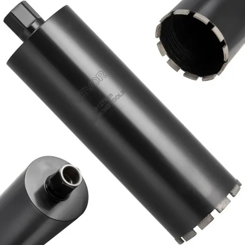 VEVOR Kernbohrer Bohrkrone φ 127 mm 356 mm Bohrtiefe, 1-1/4 Zoll-7 Innengewinde, Hochpräzisions-Schweißtechnologie, Nass-Diamantkernbohrer Kernlochbohrer für Stahlbeton Ziegel Mauerwerk VEVOR Kernbohrer Bohrkrone φ 127 mm 356 mm Bohrtiefe, 1-1/4 Zoll-7 Innengewinde, Hochpräzisions-Schweißtechnologie, Nass-Diamantkernbohrer Kernlochbohrer für Stahlbeton Ziegel Mauerwerk