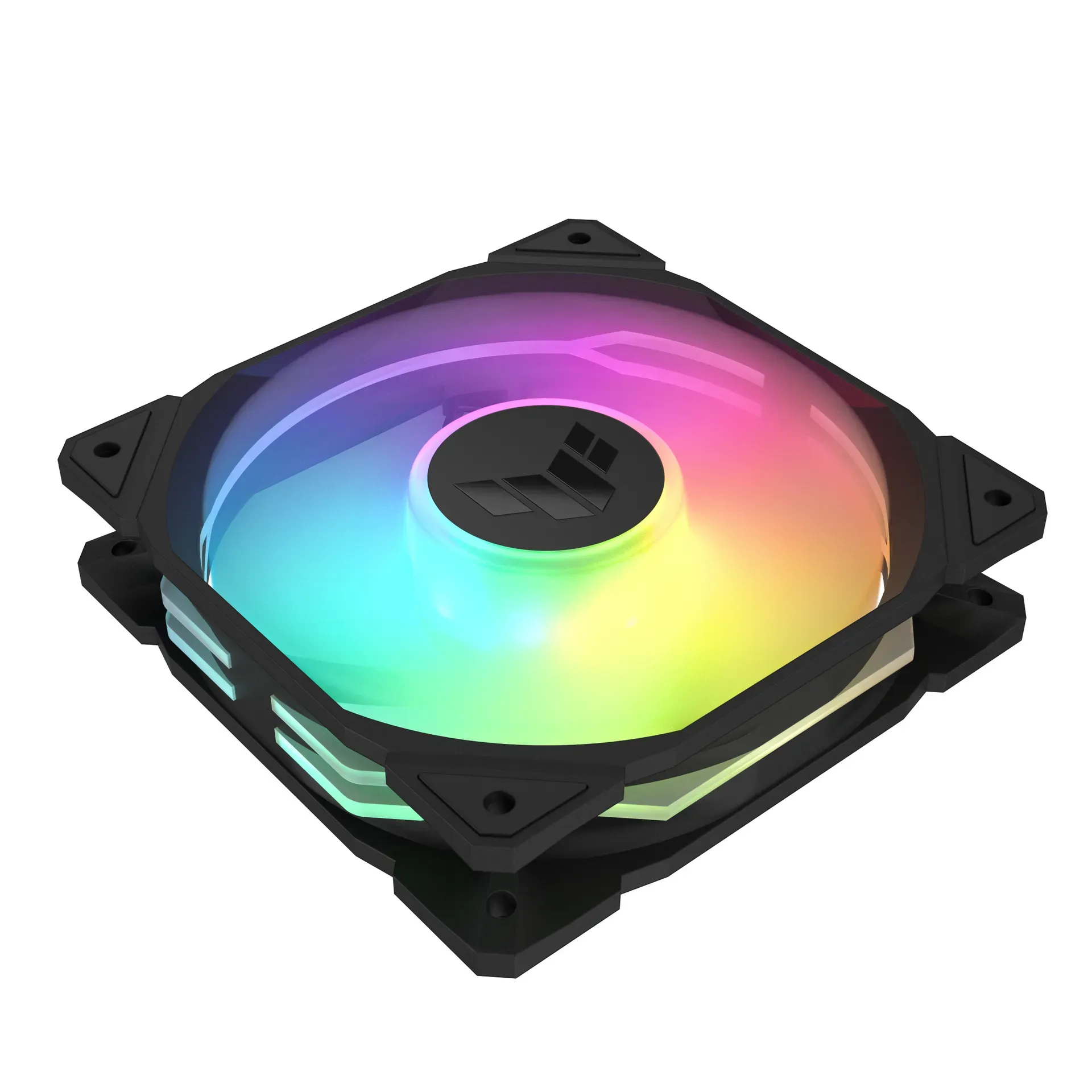 ASUS TUF Gaming TR120 ARGB Reverse Fan - Single Pack Computergehäuse Ventilator 12 cm Schwarz – Bild 4