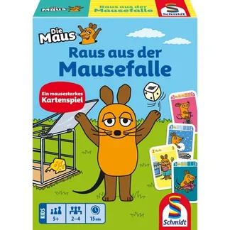 Raus aus der Mausefalle, Kartenspiel Raus aus der Mausefalle, Kartenspiel