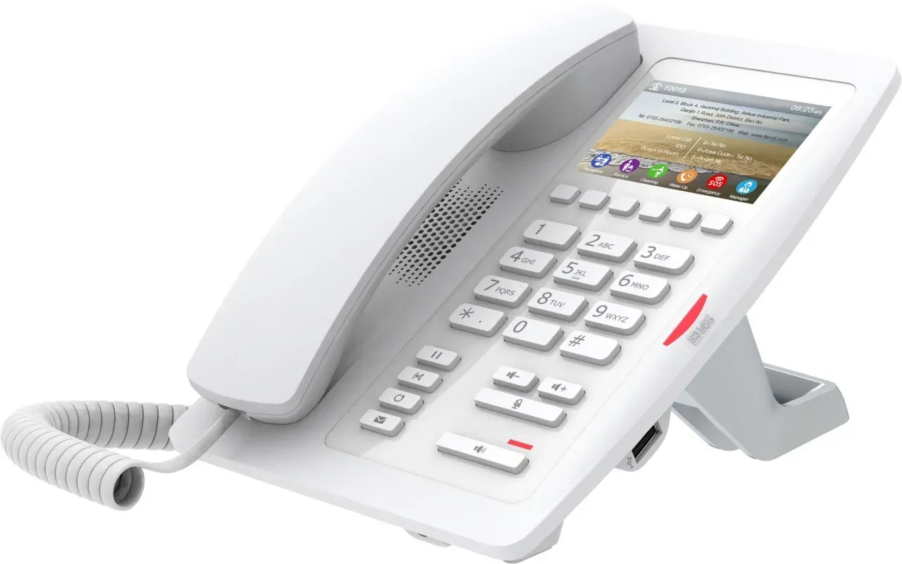 Fanvil H5W-White, H5W-White—WiFi Hotel Phone / SIP / POE / Wi-Fi Fanvil H5W-White, H5W-White—WiFi Hotel Phone / SIP / POE / Wi-Fi