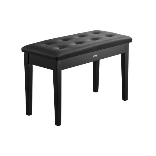 VEVOR Klavierhocker 750 x 355 x 490 mm, Klavierbank, Klavierstuhl mit hochdichter Polsterung, Ablagefach für Notenbücher, hölzerner Pianobank, Hockersitz, für Schminktisch und Wohnzimmer VEVOR Klavierhocker 750 x 355 x 490 mm, Klavierbank, Klavierstuhl mit hochdichter Polsterung, Ablagefach für Notenbücher, hölzerner Pianobank, Hockersitz, für Schminktisch und Wohnzimmer