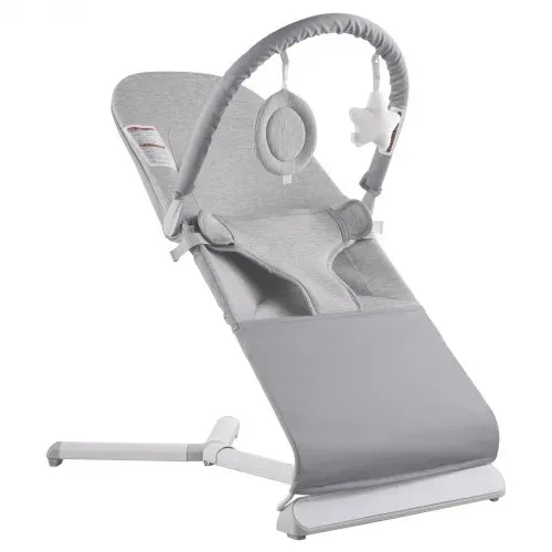 VEVOR Babywippe, klappbarer Wippensitz für Babys von 0–9 Monaten, Wippenstuhl mit 2 Liegewinkeln & drehbarem Spielzeugbügel, Babyschaukel mit Reisetasche für drinnen & draußen, 685x410x600mm – Bild 9