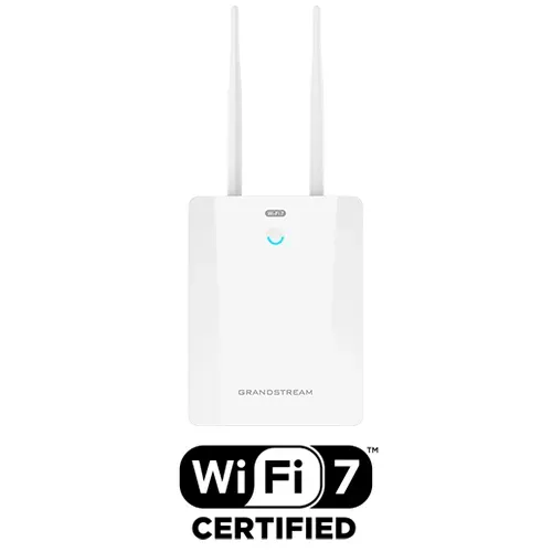 Grandstream GWN7670LR ist ein Wi- Fi 7-Access Point/Bridge mit großer Reichweite und Dualband-Technologie Grandstream GWN7670LR ist ein Wi- Fi 7-Access Point/Bridge mit großer Reichweite und Dualband-Technologie