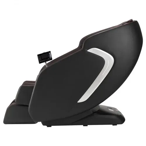 VEVOR Massagesessel Ganzkörpermassagesessel Zero Gravity mit SL-Schiene & Yoga-Stretch-Modus, Relaxsessel mit Heizung & einziehbarem Pedal & 36 Airbags & LCD-Bildschirm Massagestuhl 4D-Massage – Bild 9