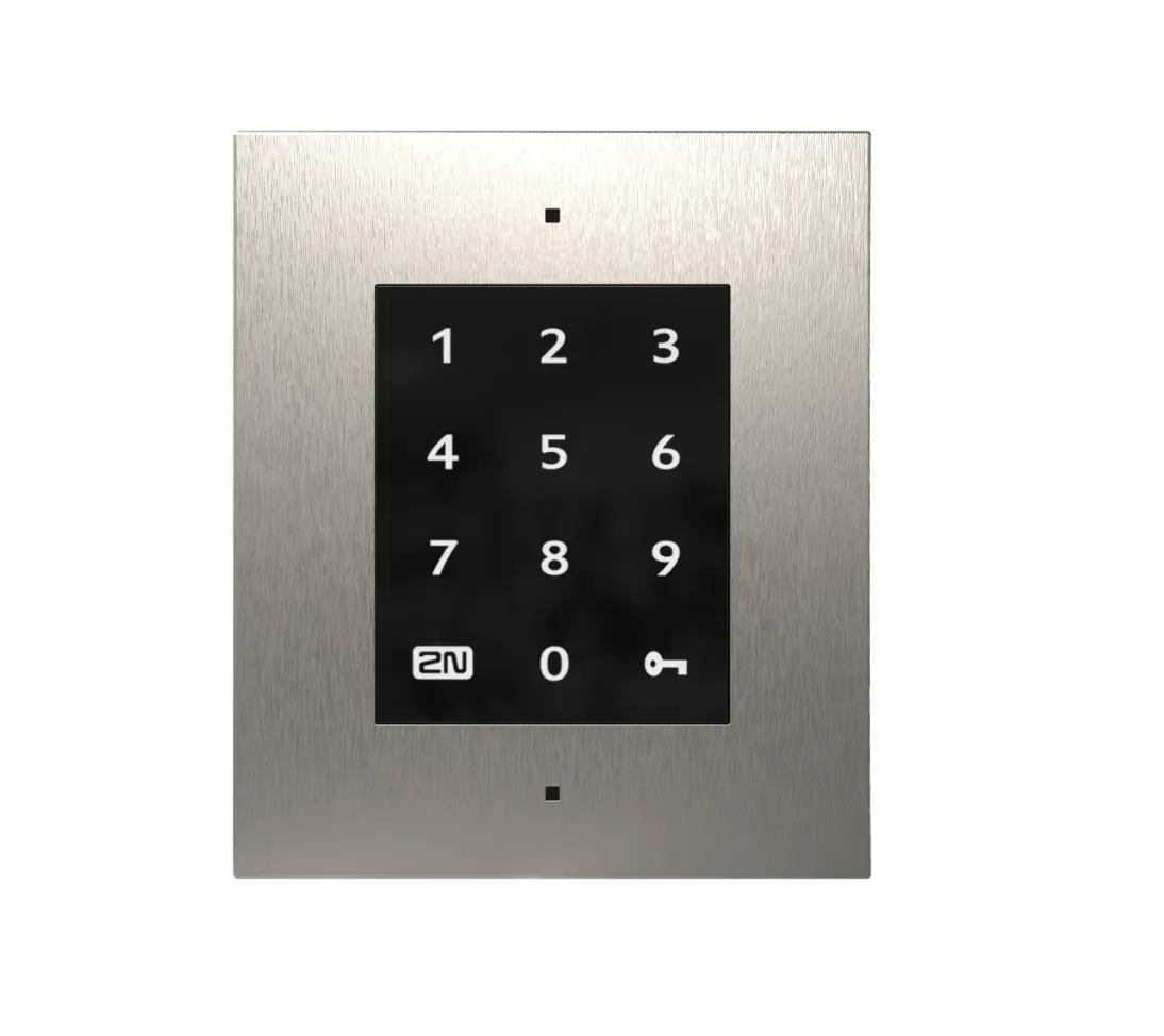 2N Zutrittskontrolle • Access Unit 2.0 • Touch-Tastatur & Bluetooth & RFID-Leser • 125kHz • Seos 13.56MHz • NFC • PICard 2N Zutrittskontrolle • Access Unit 2.0 • Touch-Tastatur & Bluetooth & RFID-Leser • 125kHz • Seos 13.56MHz • NFC • PICard