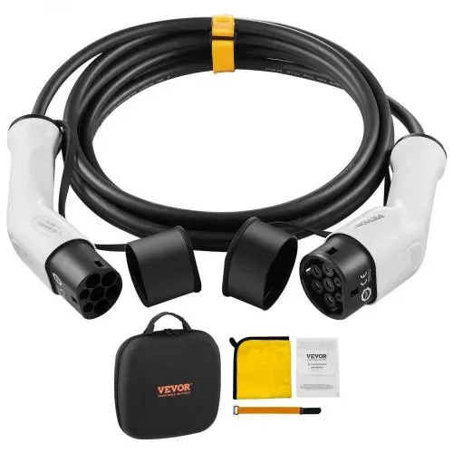 VEVOR Typ2 Ladekabel für Elektroauto/Hybrid EV Ladekabel E-Autoladekabel Wallbox 22kw TPU-Ladekabel 5m Kabellänge 3-Phase AC 380V Typ2 auf Typ2 Wasser-/Staubdicht Mit allen Typ-2-Modellen Kompatibel – Bild 8
