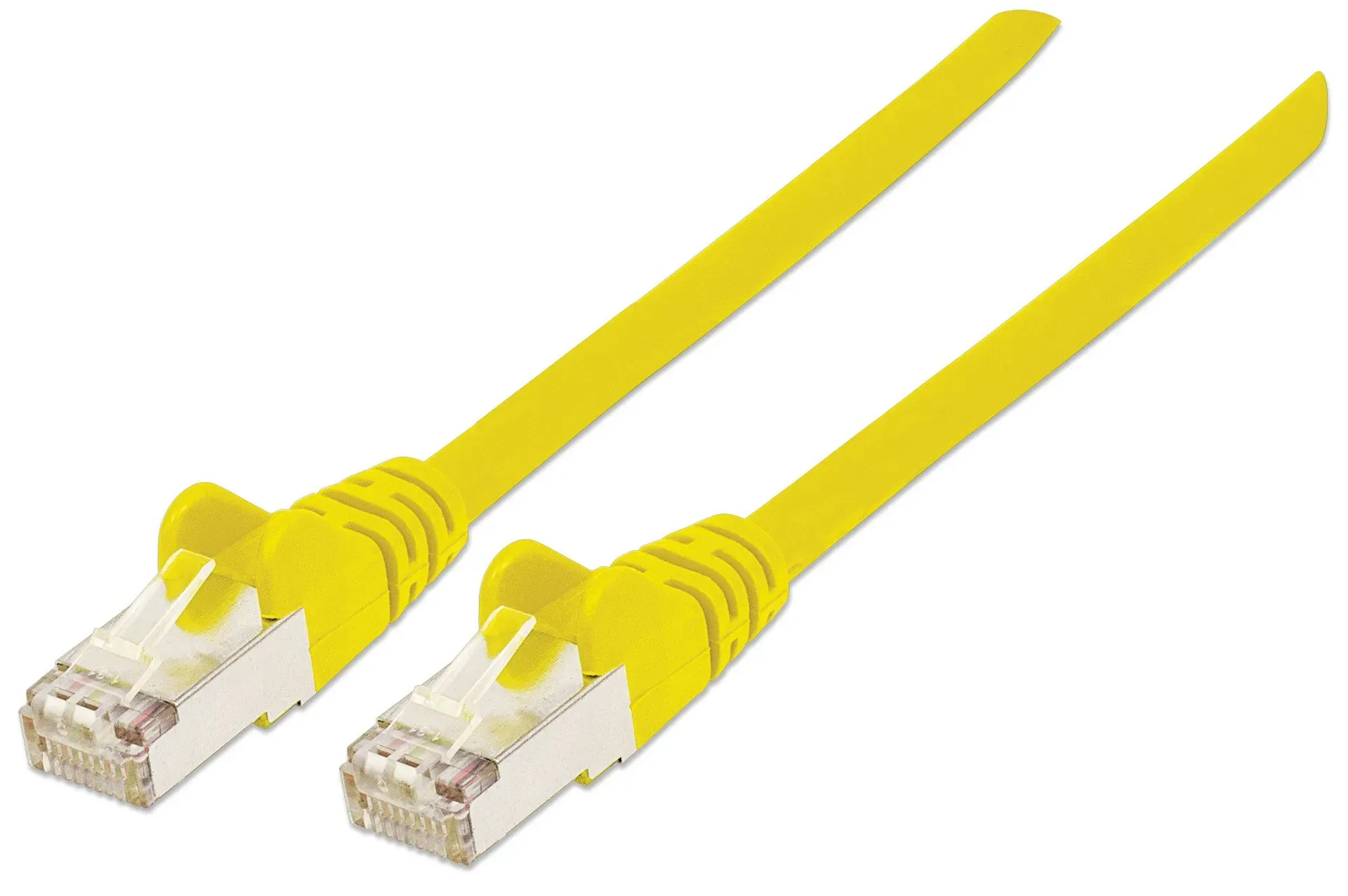 Intellinet Premium Netzwerkkabel, Cat6a, S/FTP, 100% Kupfer, Cat6a-zertifiziert, LS0H, RJ45-Stecker/RJ45-Stecker, 0,5 m, gelb Intellinet Premium Netzwerkkabel, Cat6a, S/FTP, 100% Kupfer, Cat6a-zertifiziert, LS0H, RJ45-Stecker/RJ45-Stecker, 0,5 m, gelb