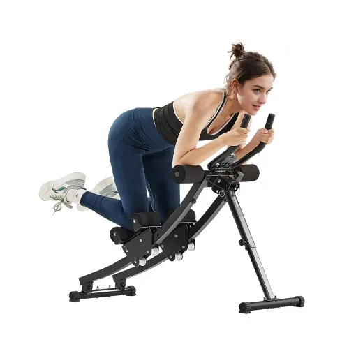 VEVOR Bauchmuskeltrainingsgerät Bauchtrainer AB-Maschine für Fitnessstudio, Bauchtrainer 200 kg Gewichtskapazität, Bauchmuskeltrainer für Krafttraining, klappbares verstellbares Fitnessgerät VEVOR Bauchmuskeltrainingsgerät Bauchtrainer AB-Maschine für Fitnessstudio, Bauchtrainer 200 kg Gewichtskapazität, Bauchmuskeltrainer für Krafttraining, klappbares verstellbares Fitnessgerät