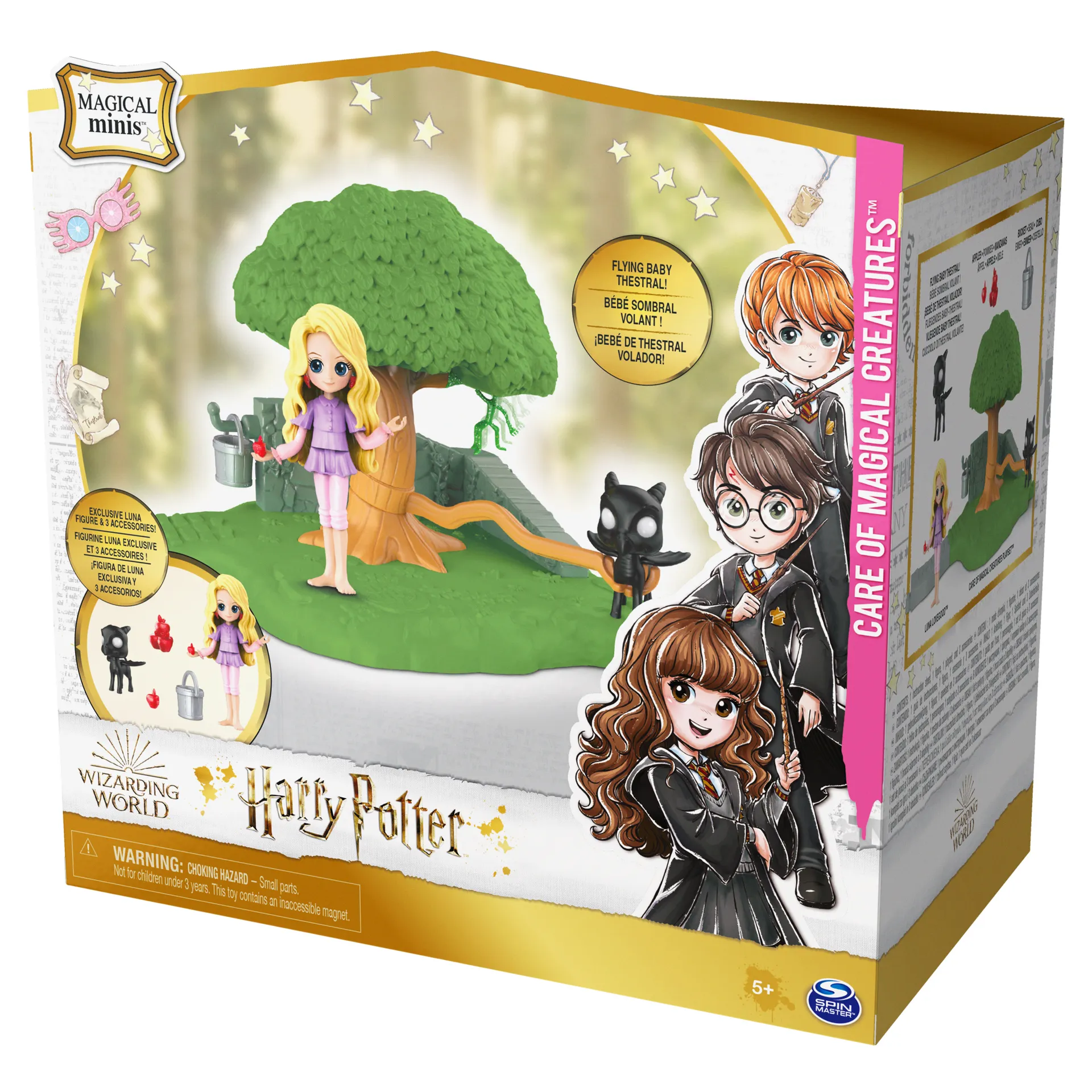 Wizarding World Harry Potter - Hogwarts Pflege magischer Geschöpfe Spielset mit exklusiver Luna Lovegood Sammelfigur – Bild 7