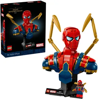 76326 Marvel Super Heroes Iron Spider-Man Büste, Konstruktionsspielzeug 76326 Marvel Super Heroes Iron Spider-Man Büste, Konstruktionsspielzeug