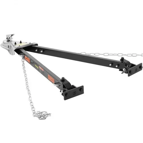 VEVOR Anhängerkupplung, 2495 kg pulverbeschichtete, Universal-Anhängerkupplung aus legiertem Stahl, Kupplung passend für 2-Zoll-Kugelkupplung, 39,4-Zoll-Öffnungsbreite, für Wohnmobil-PKW-Anhänger-LKW – Bild 9