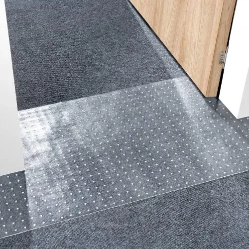 VEVOR Teppichschutz für Haustiere, 38,1 x 1,22 m, kratzfester PVC-Katzenteppichschutz für den Türrahmen, rutschfeste Katzenkratzschutzmatte, leicht zuschneidbarer Kunststoff-Teppichkratzstopper – Bild 7