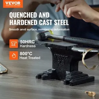VEVOR Amboss Einzelner Hornamboss 4kg Stahlgussamboss Geschmiedeter Amboss Robuster Hornamboss Schmied Juweliere Metallschmied Schmiedewerkzeug Geeignet für Nieten, Abflachen, Schmieden und Formen VEVOR Amboss Einzelner Hornamboss 4kg Stahlgussamboss Geschmiedeter Amboss Robuster Hornamboss Schmied Juweliere Metallschmied Schmiedewerkzeug Geeignet für Nieten, Abflachen, Schmieden und Formen
