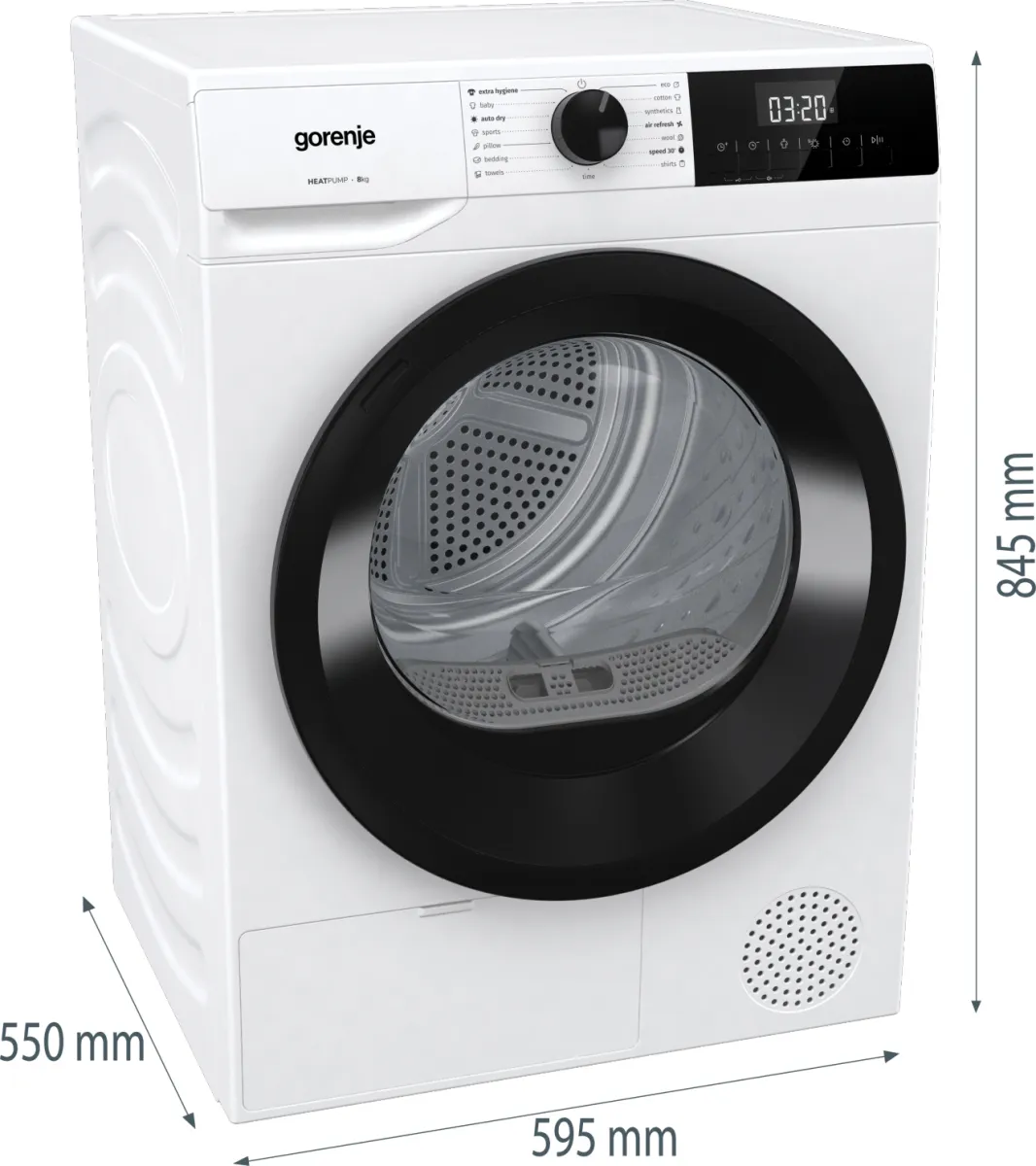 Gorenje Wäschetrockner DHNE83 BK070 – Bild 7