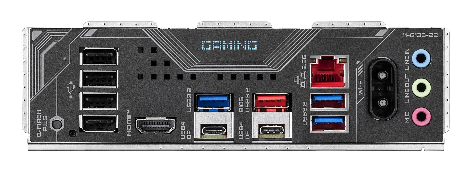 GIGABYTE X870 GAMING WIFI6 Mainboard - Unterstützt AMD Ryzen 9000 CPUs, 8+2+2 Phasen VRM, bis zu 8000MHz DDR5 (OC), 1xPCIe 5.0 + 2xPCIe 4.0, Wi-Fi 6, 2.5GbE LAN, USB 4 – Bild 4
